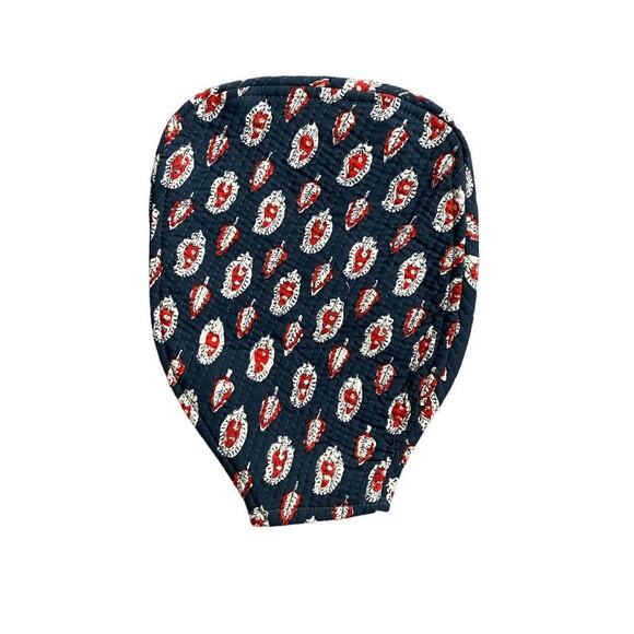 New Set of Pickleball Racket Paisley Quilted Cover & Ball Carrying Case - Picture 4 of 5